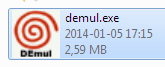 Ikona pliku instalacyjnego demul