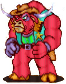 Terrorbull (pierwszy boss)